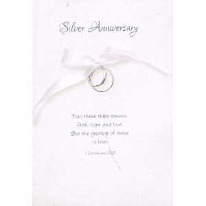 Card - Silver Anniversaryversary